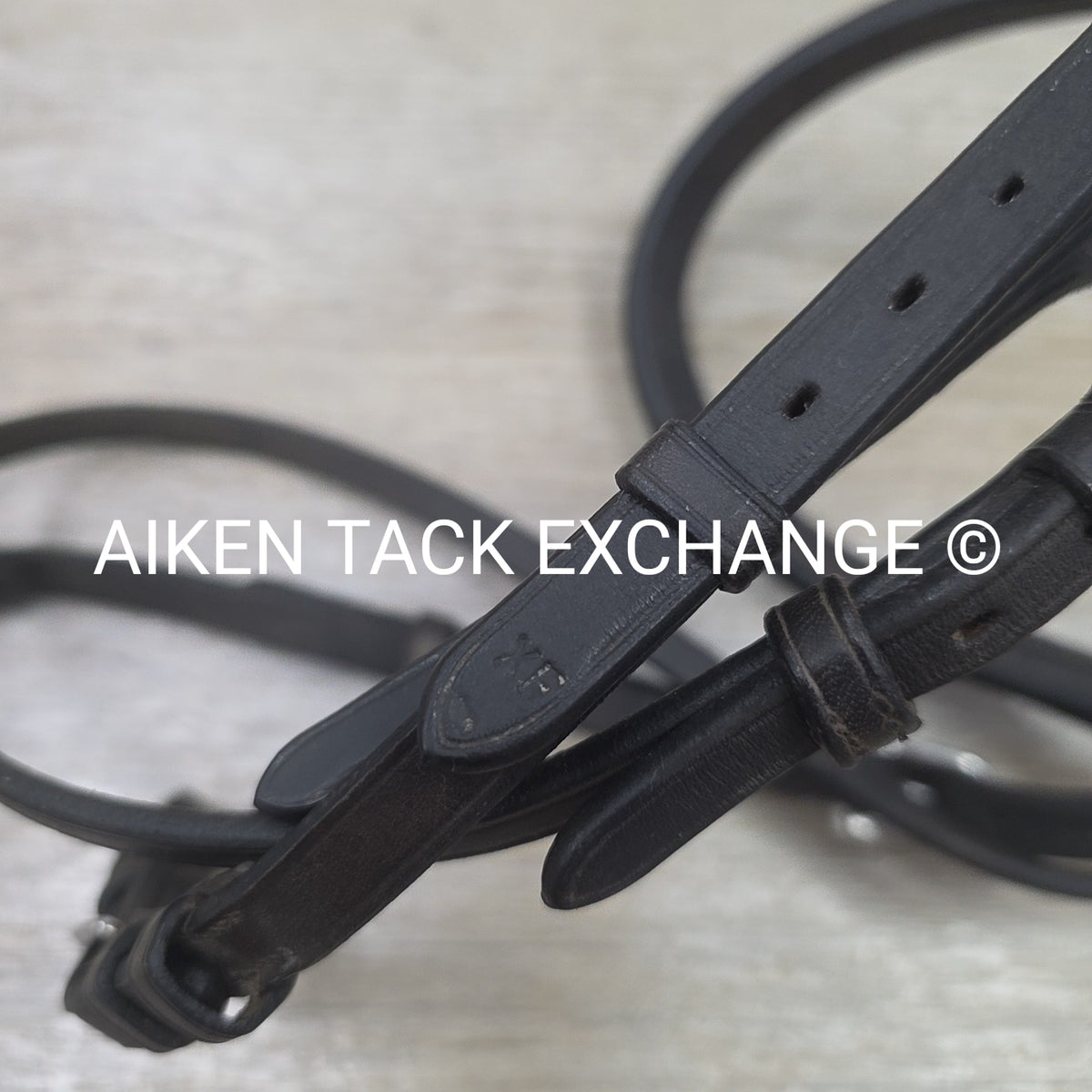Avalon Plain Raised Bridle, No Noseband, No Reins, Brown, Size X-Full