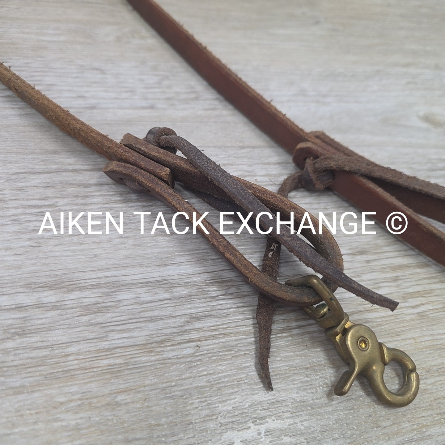 Leather Split Reins with Snap Ends