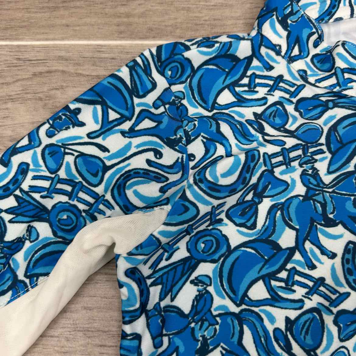 Belle & Bow Long Sleeve Sun Shirt, Size 12