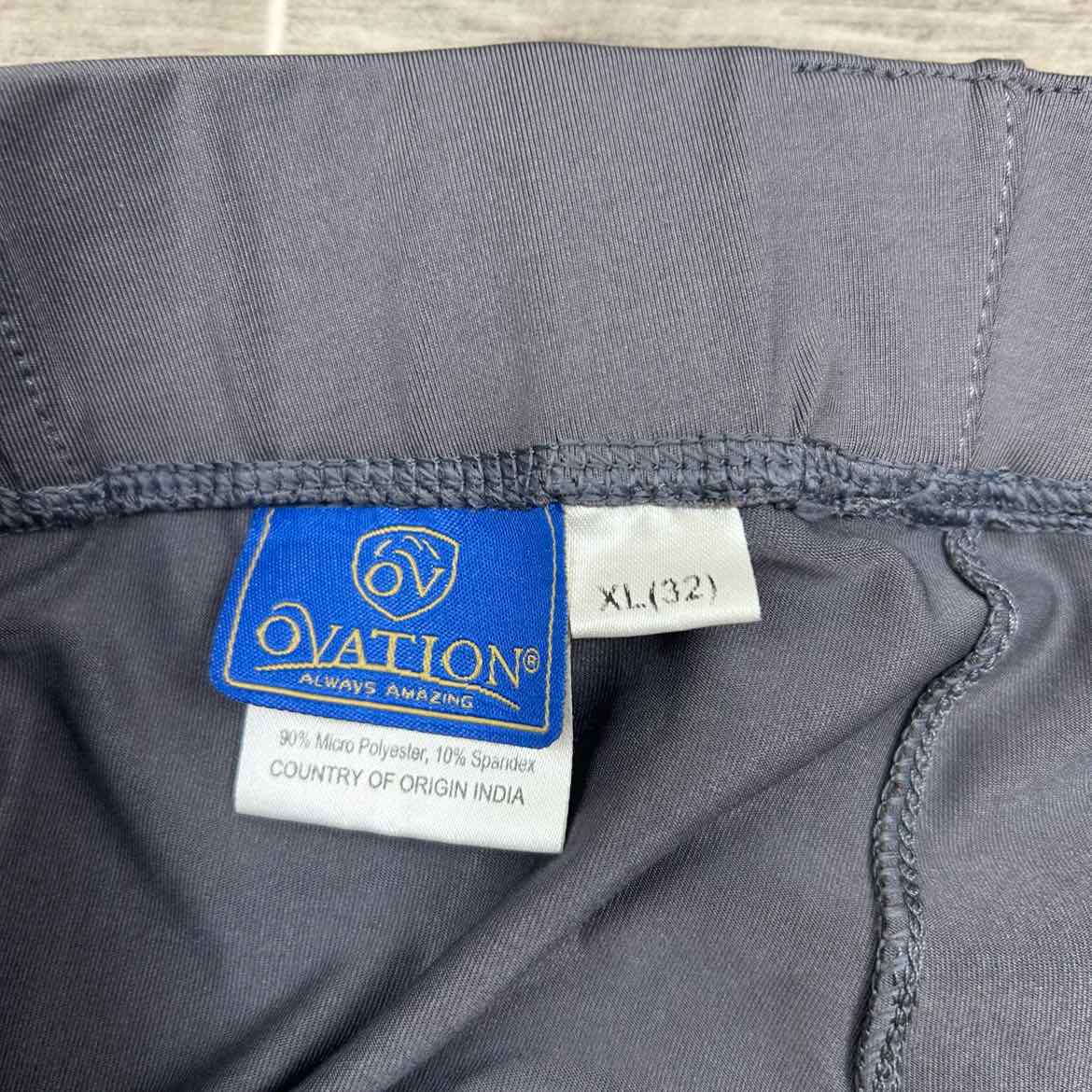 Ovation Aerowick Silicone Grip Full Seat Riding Tights, Women's XLarge