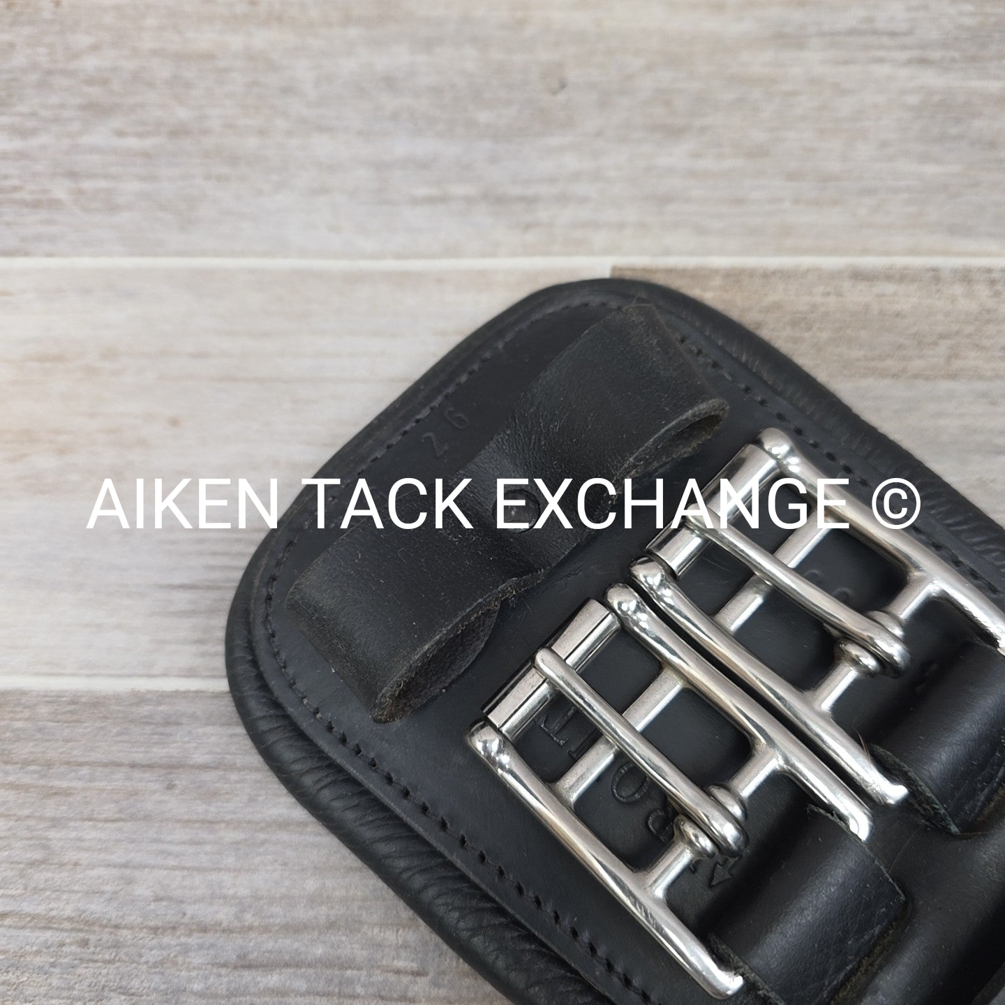 Fairfax Performance Dressage Girth, Black, 26"