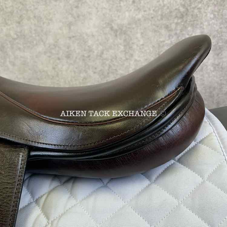 CJD Trophy Competitor XK Close Contact Jump Saddle, 17" Seat, Medium Tree, Foam Panels