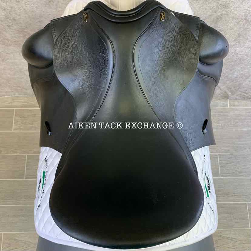 Borne Saddlery Olympia Dressage Saddle, 17.5" Seat, Medium Wide Tree, Wool Flocked Panels