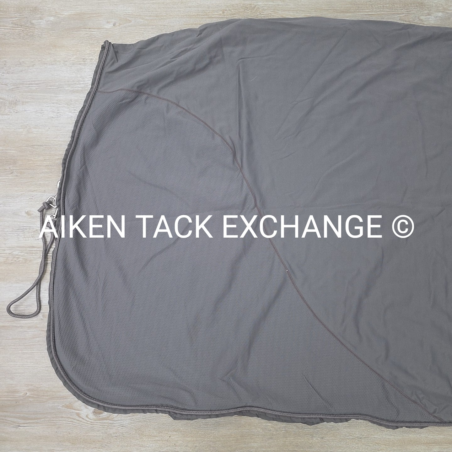Fenwick Equestrian Sporty Dress Sheet Cooler, Grey, 86"