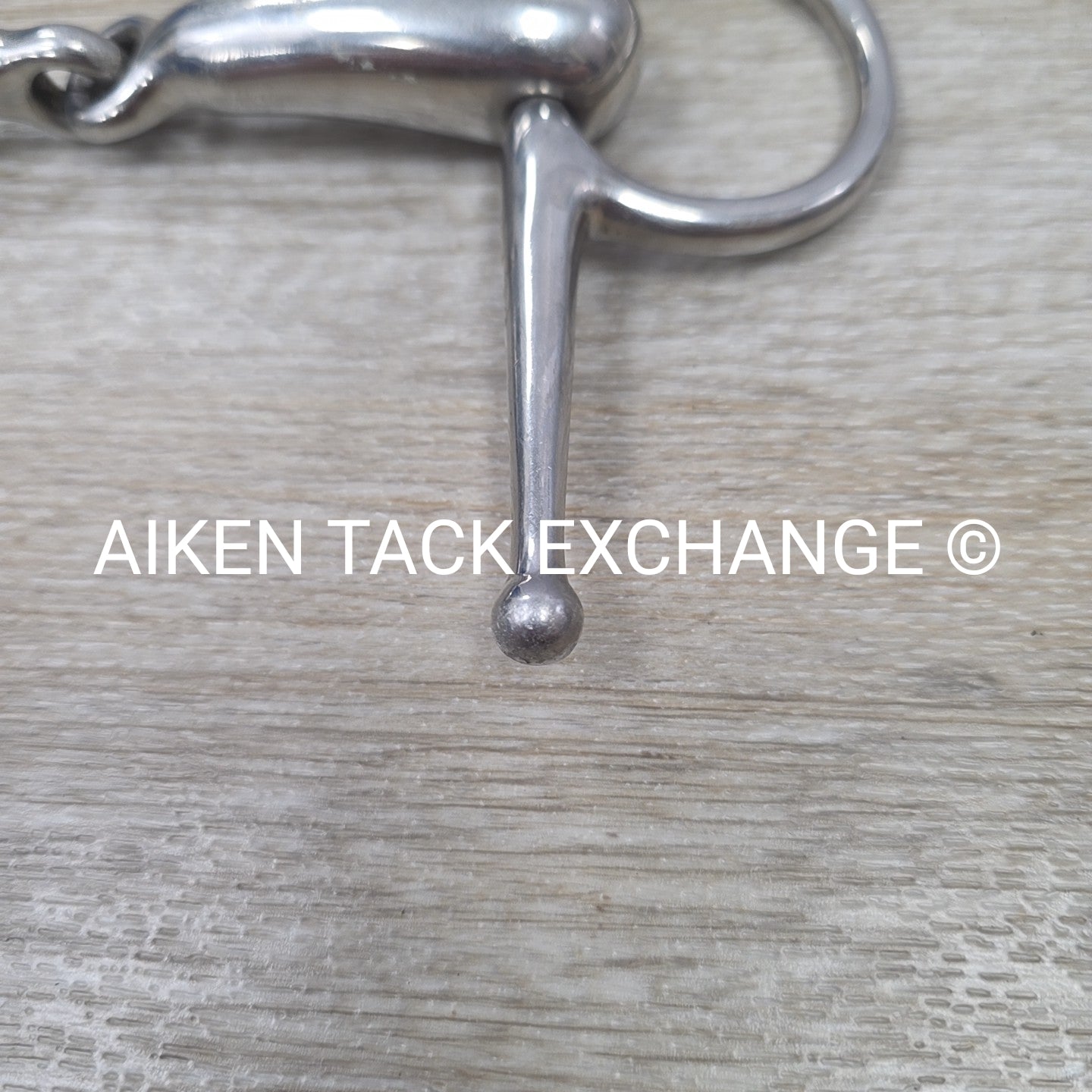 Stubben Single Joint Hollow Full Cheek Bit 5"