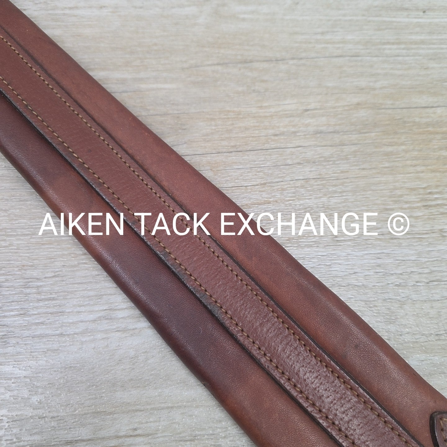 HDR Girth, Single End Elastic, Brown, 44"