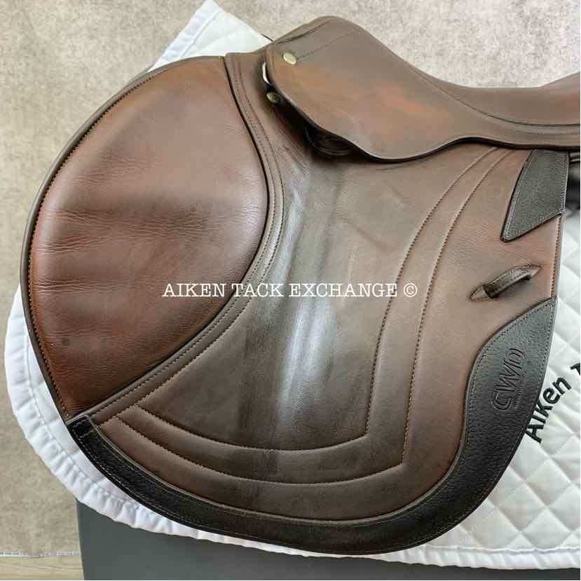 **SOLD** 2010 CWD SE02 Close Contact Jump Saddle, 18.5" Seat, 4C Flap, Medium Tree, Foam Panels, Buffalo Leather