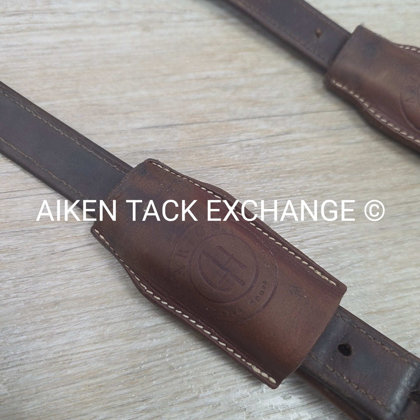 Arion Dressage Stirrup Leathers, Brown, Size Medium