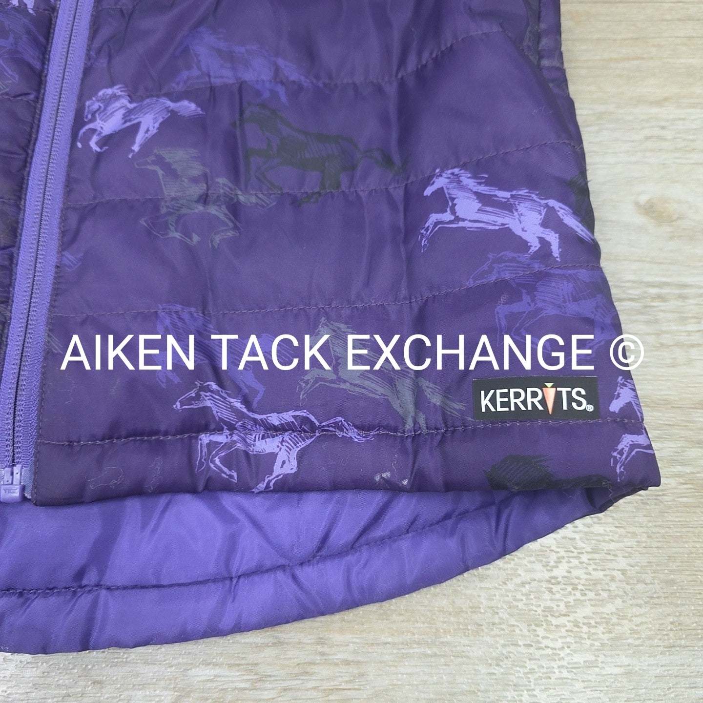 Kerrits Reversible Puffer Vest, Youth Large
