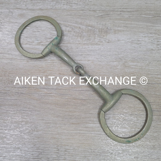 Single Joint Heavy Duty Flat Ring Eggbutt Bit 5.75"