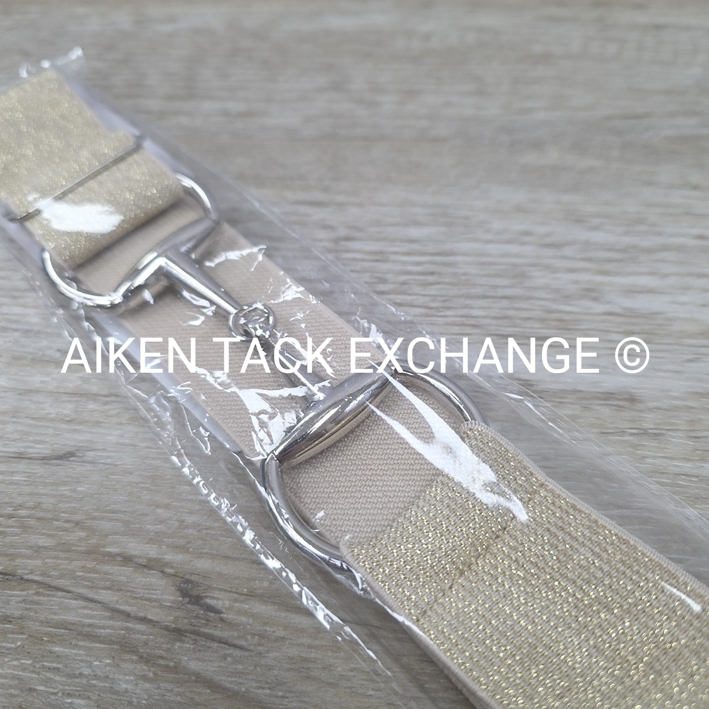 Adjustable Elastic Belt with Snaffle Bit