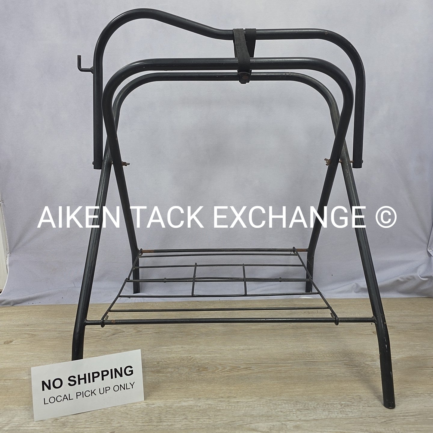 Folding Metal Saddle Rack