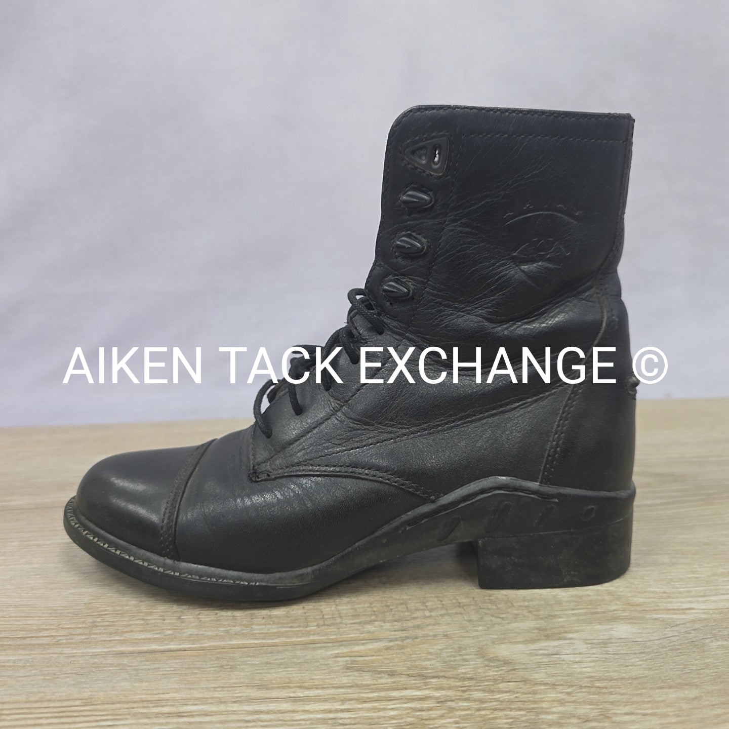 Ariat Lace Up Paddock Boots, Size 8
