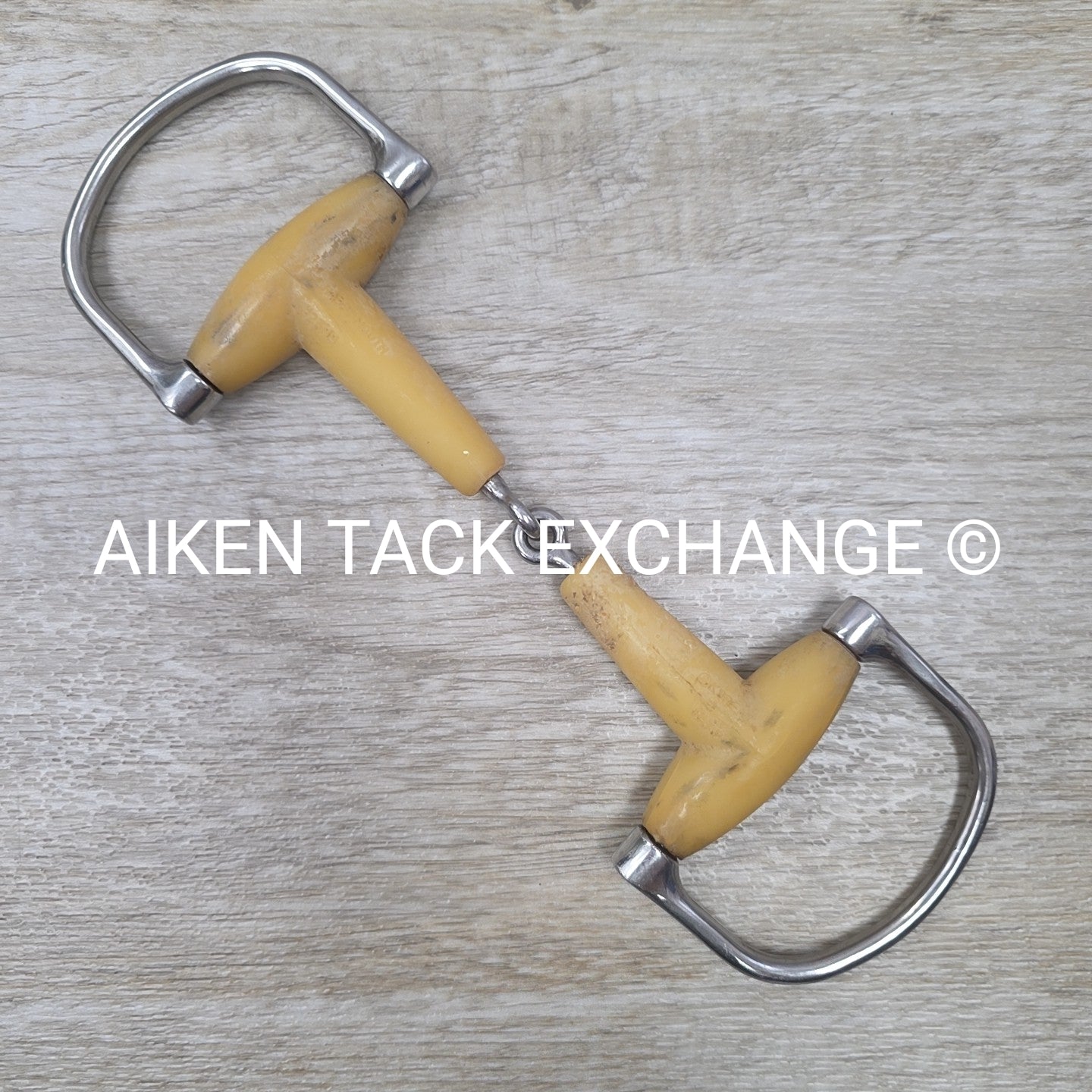 Happy Mouth Single Joint D Ring Bit 5" (Has Chew Marks)