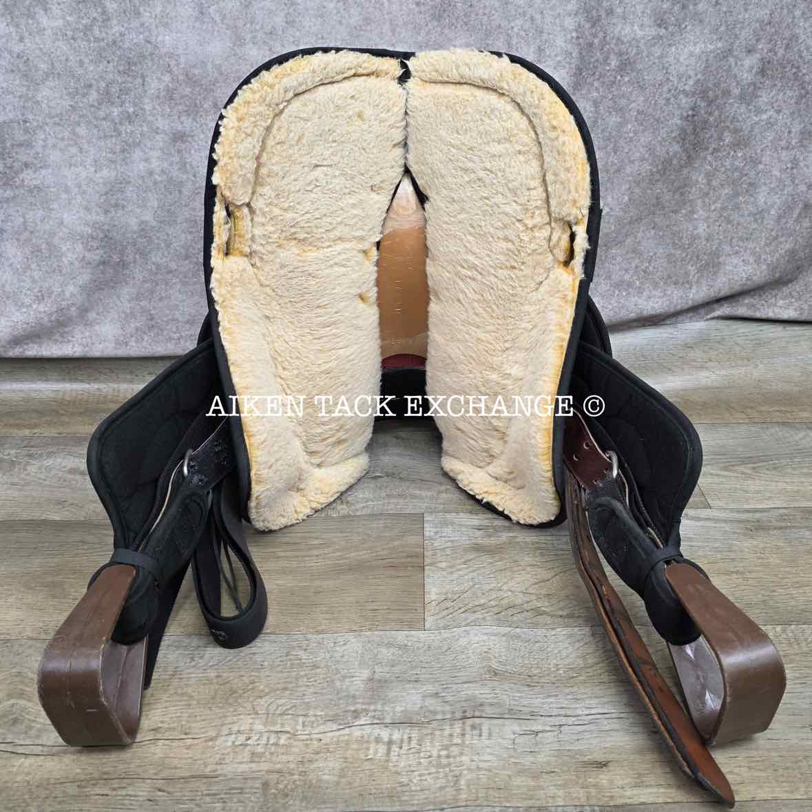 Big Horn 599 Synthetic Western Saddle, 14" Seat, Regular Tree - Semi QH Bars