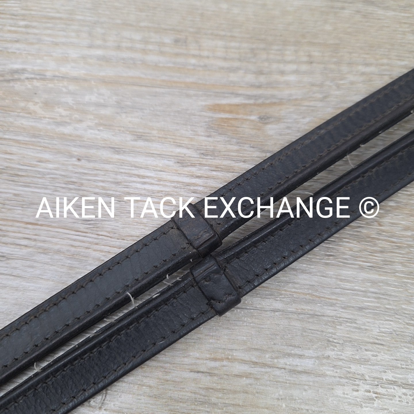 BARGAIN BUNDLE: Halter Ego & Unknown Brand Rubber Grip Lined Leather Reins, Blac
