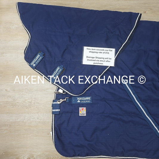 Horseware Rambo Stable Plus 450g Blanket with Vari-Layer Blanket w/ Neck, 75"