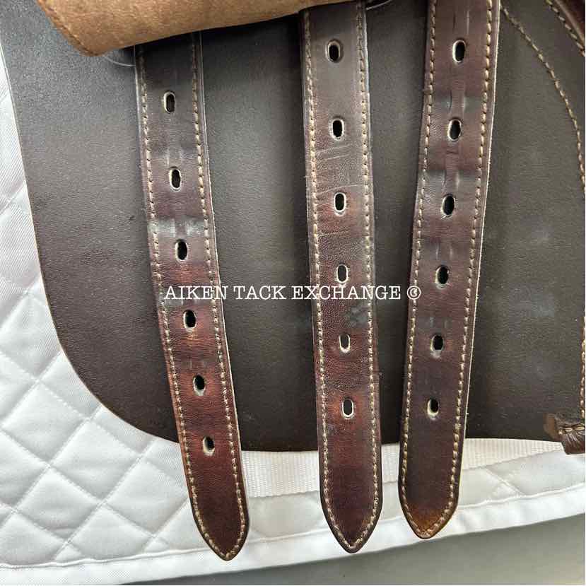 **SOLD** 2020 Bates VSD All Purpose Saddle with HART, 17.5" Seat, Adjustable Tree - Changeable Gullet, CAIR Panels