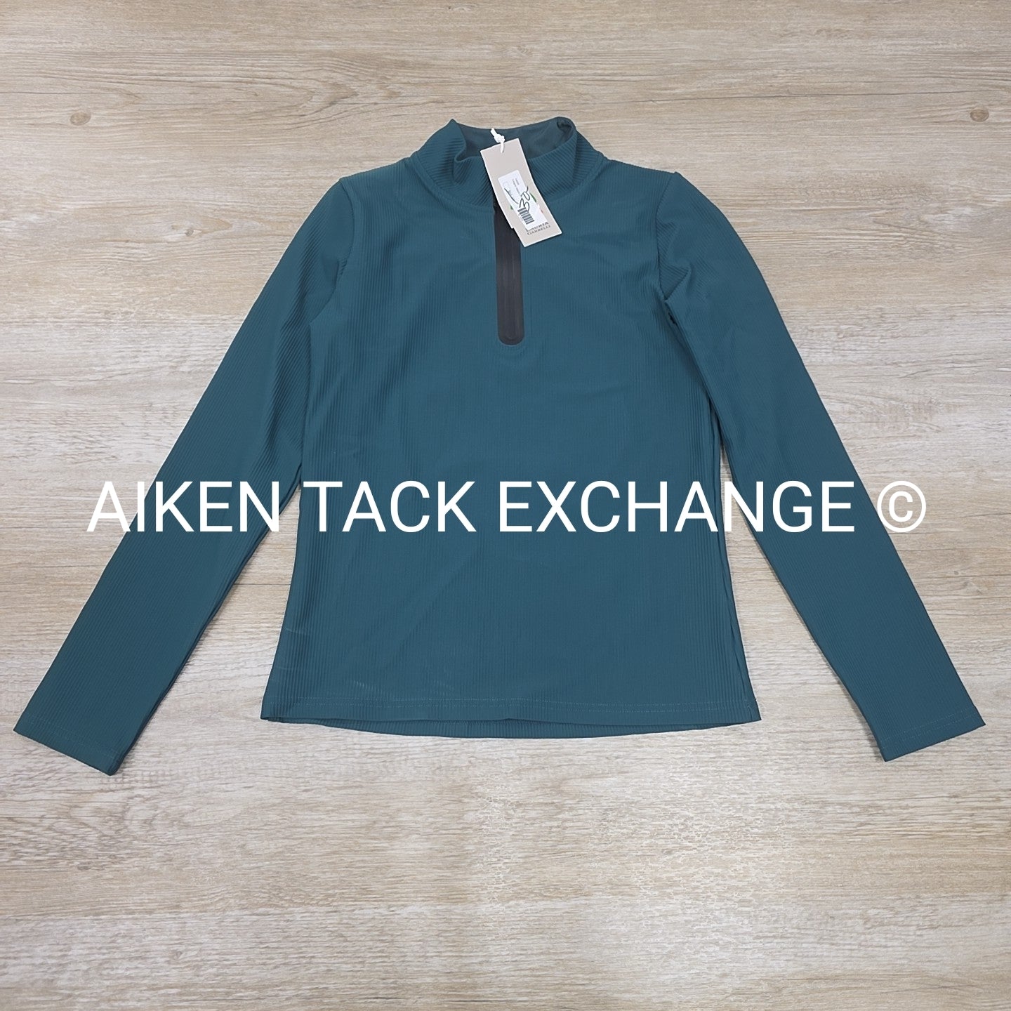 Lauria Garrelli Livigno Ribbed Long Sleeve Top, Size Medium