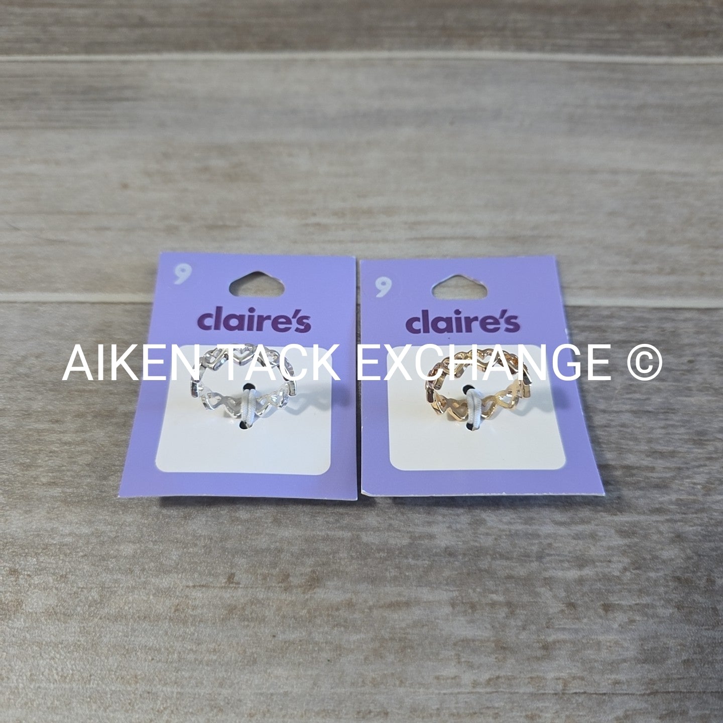 Claire's Rings (2) - Size 9