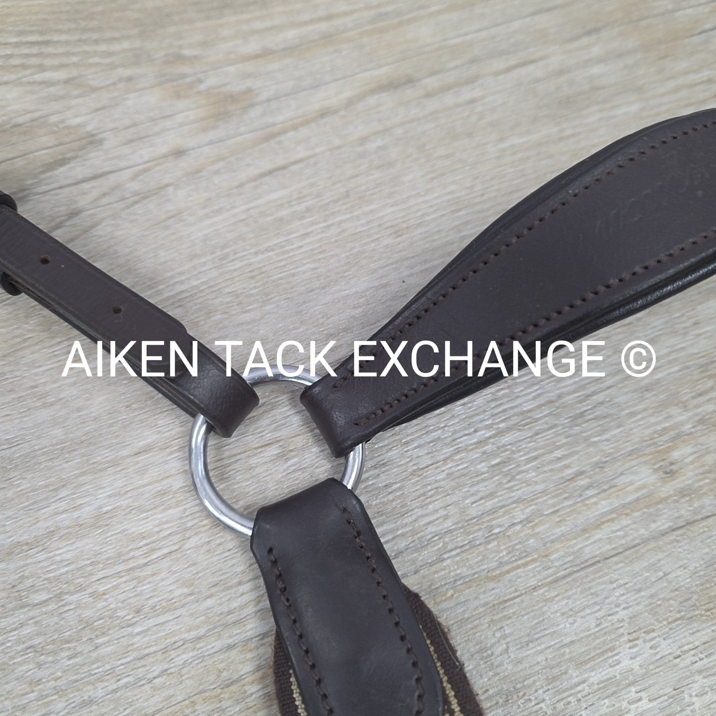 Shires Avignon 5 Point Breastplate with Running Attachment, Brown, Size Full