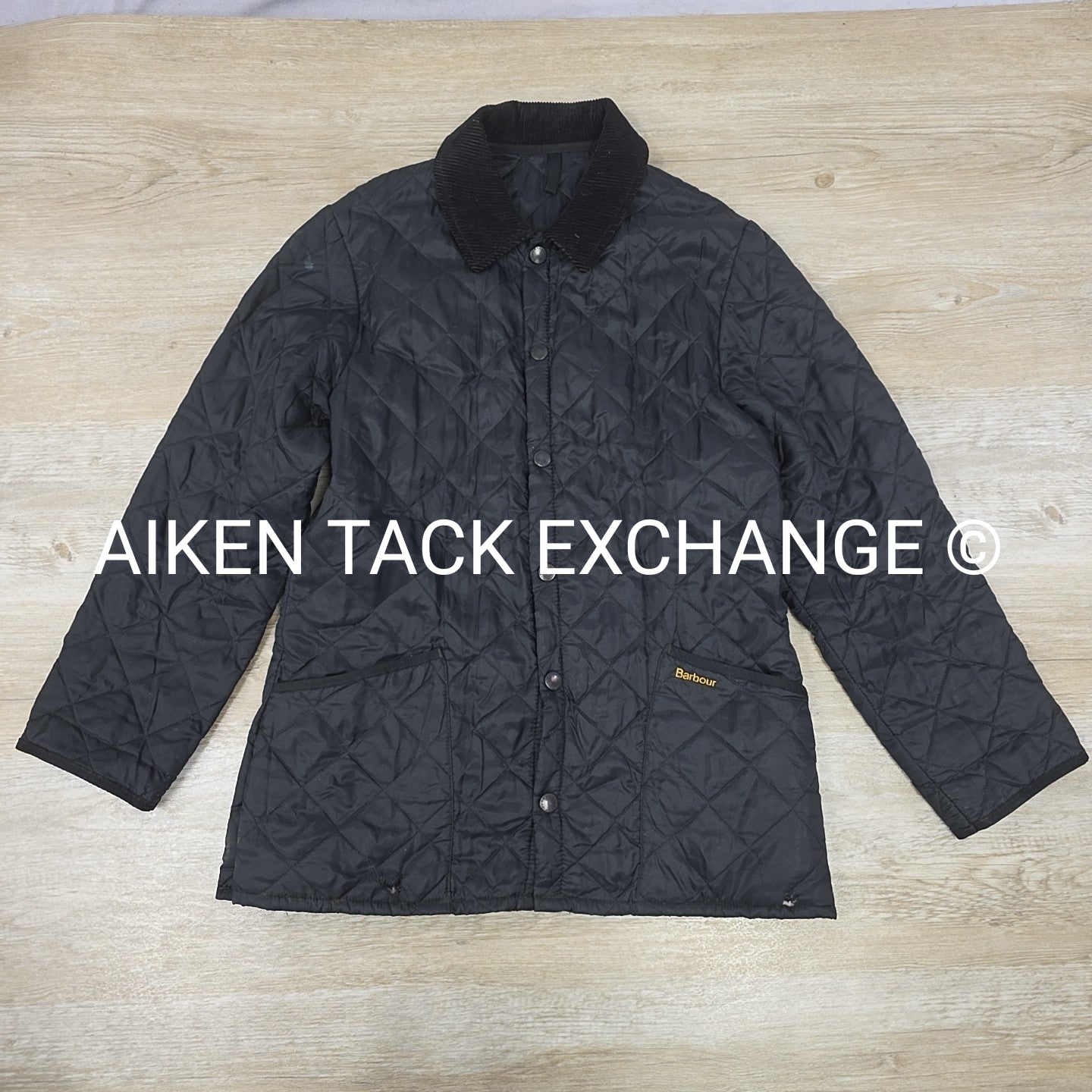 Barbour Liddesdale Quilted Jacket, Black, Women's Large