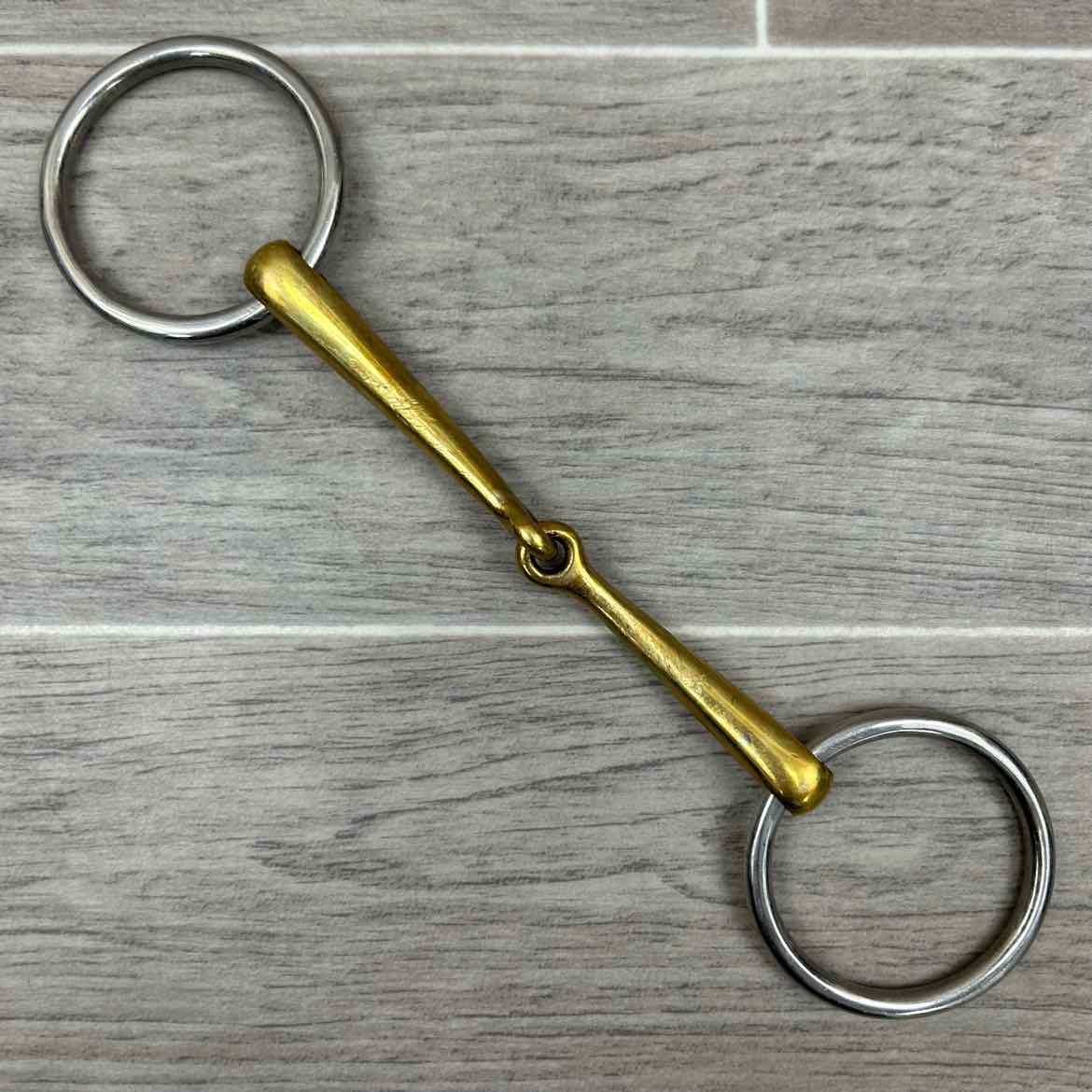 Stubben Sweet Copper Single Joint Loose Ring Bradoon Bit 5.25"