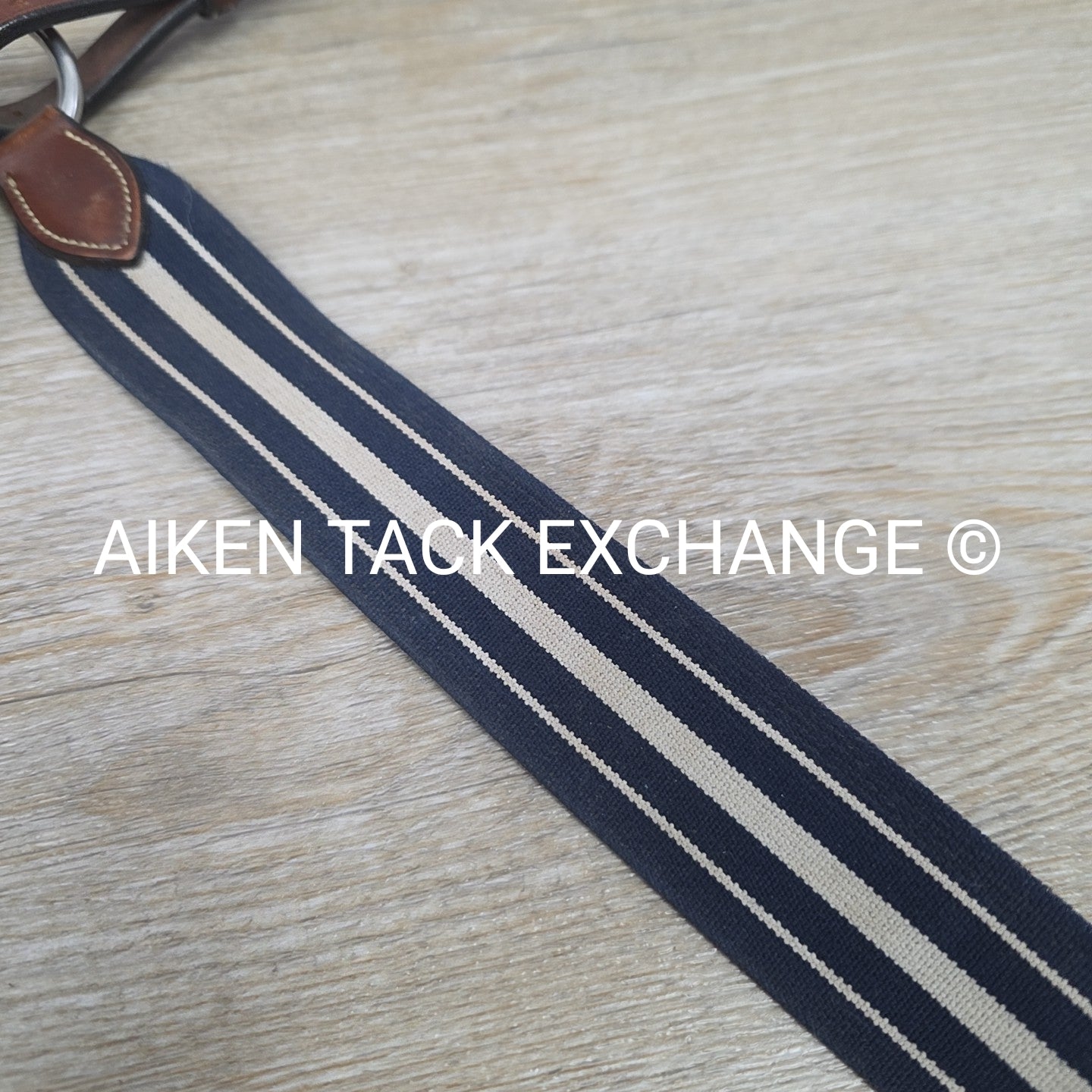 Antares Elastic Breastplate with Running Attachment, Brown, Size Cob (1)