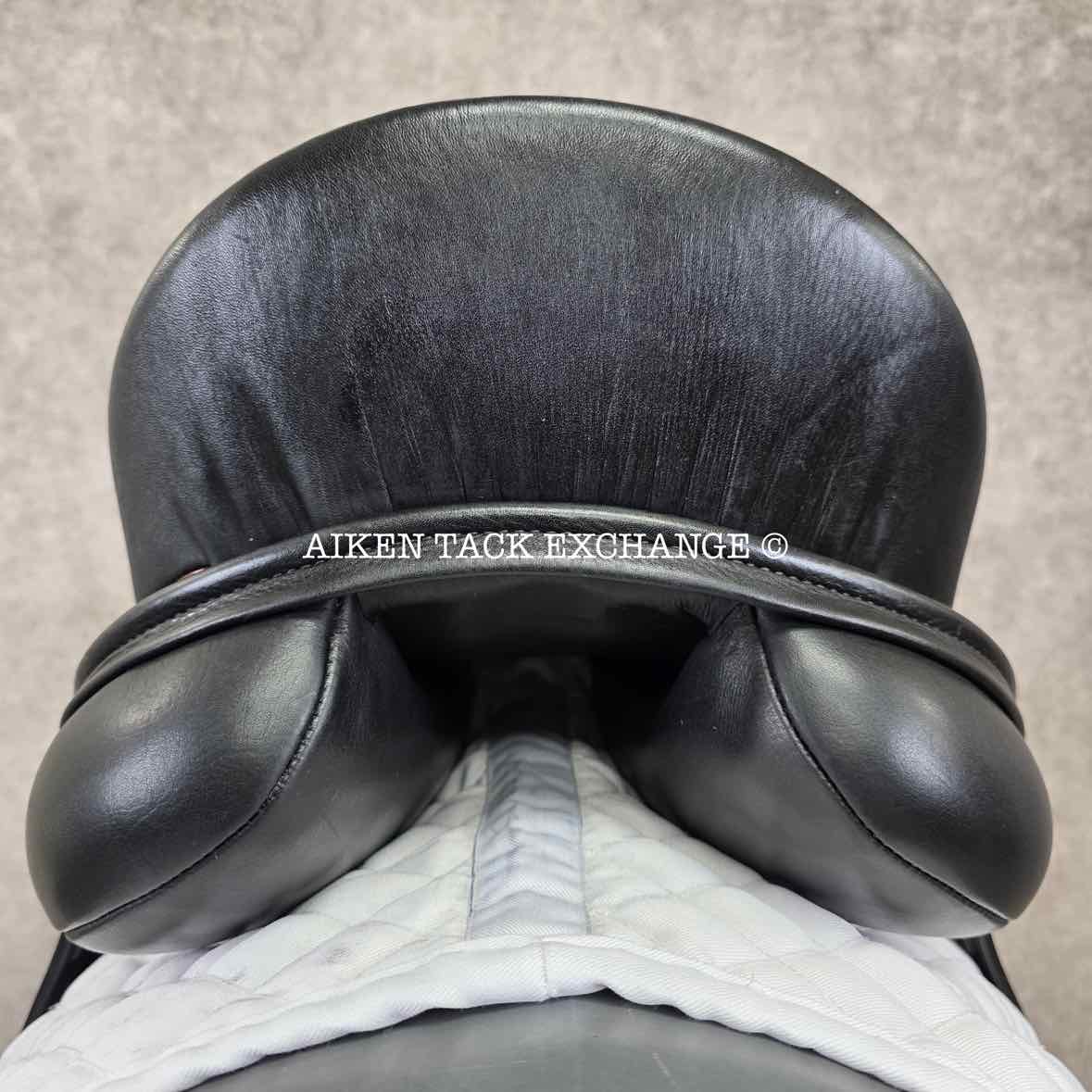 2006 DK Freedom Monoflap Dressage Saddle, 16.5" Seat, Extra Wide Tree, Wool Flocked Panels