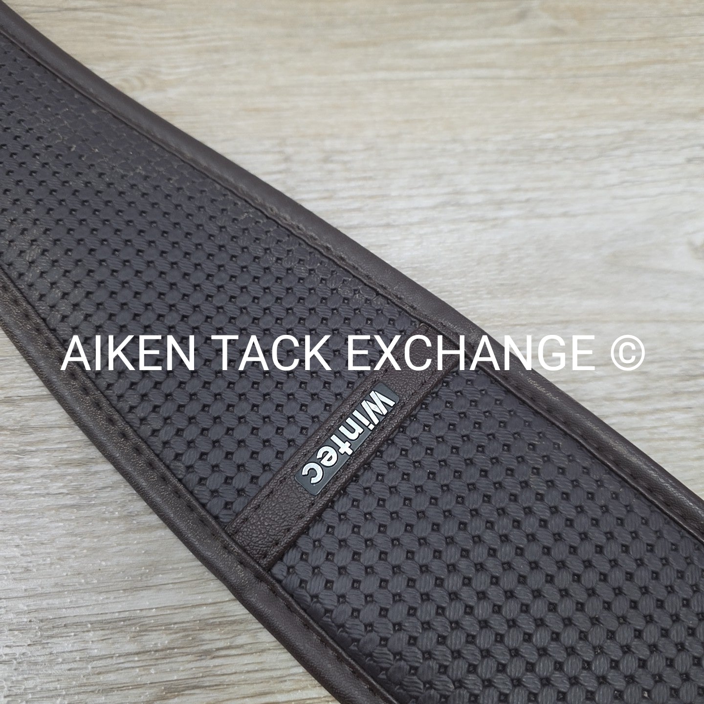 Wintec Chafeless Elastic English Girth, Brown, 52"