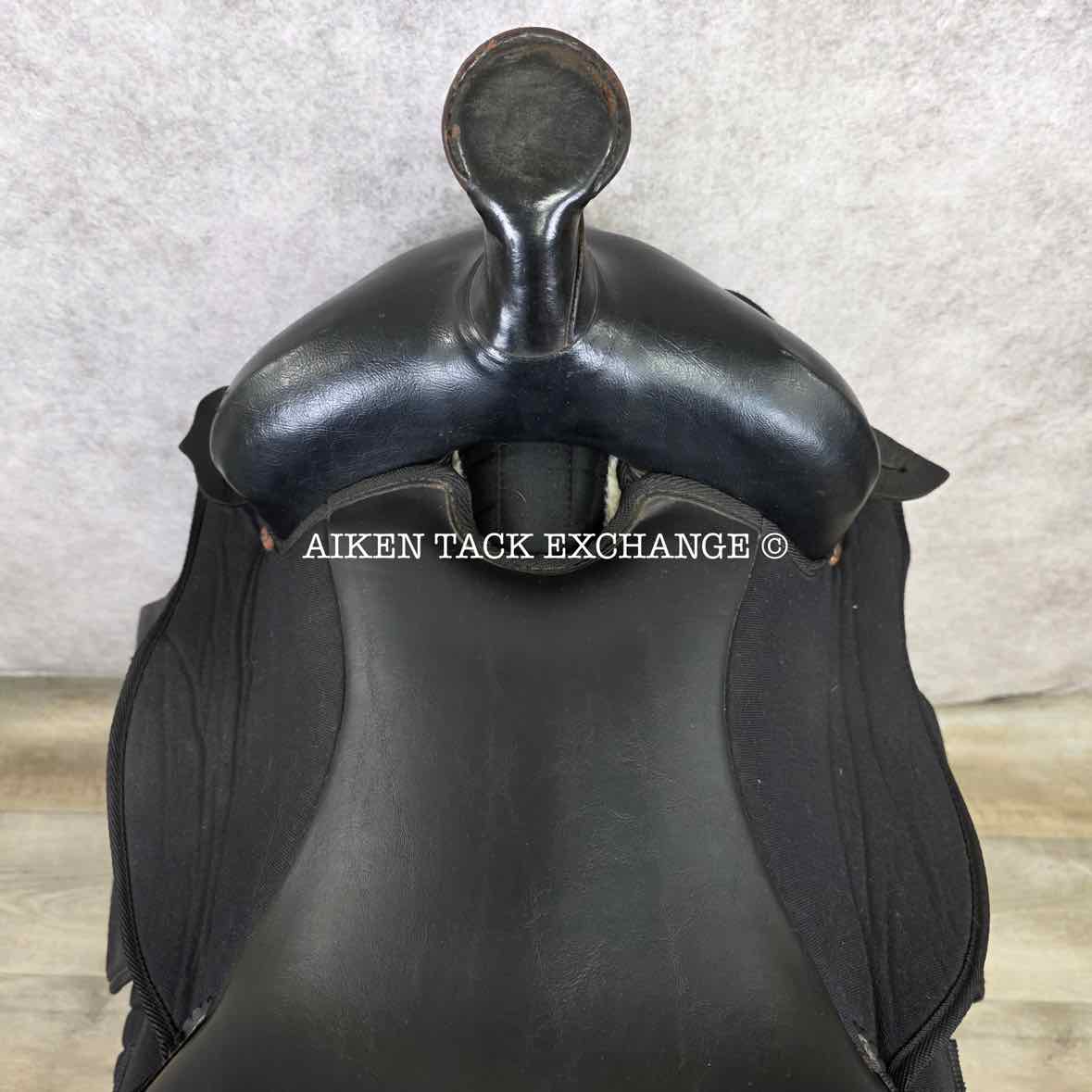 Abetta Brushhopper Gaited Comfort Trail Western Saddle, 16" Seat, Regular Tree - Semi QH Bars