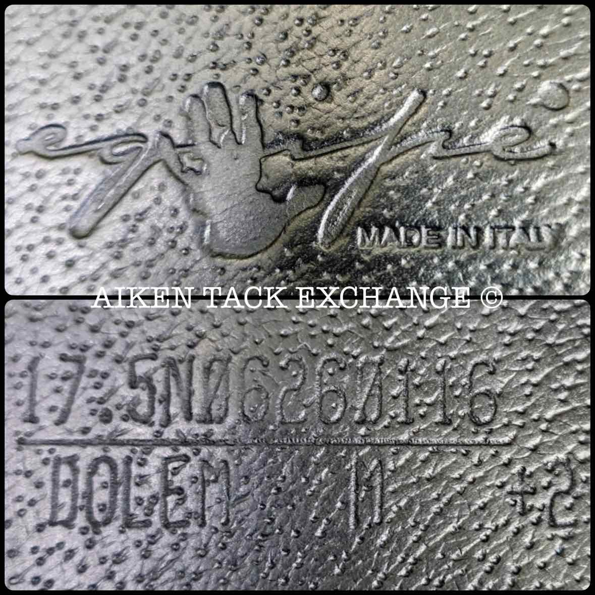 2016 Equipe Olympia Monoflap Dressage Saddle, 17.5" Seat, Medium Wide/Wide Tree, Foam Panels