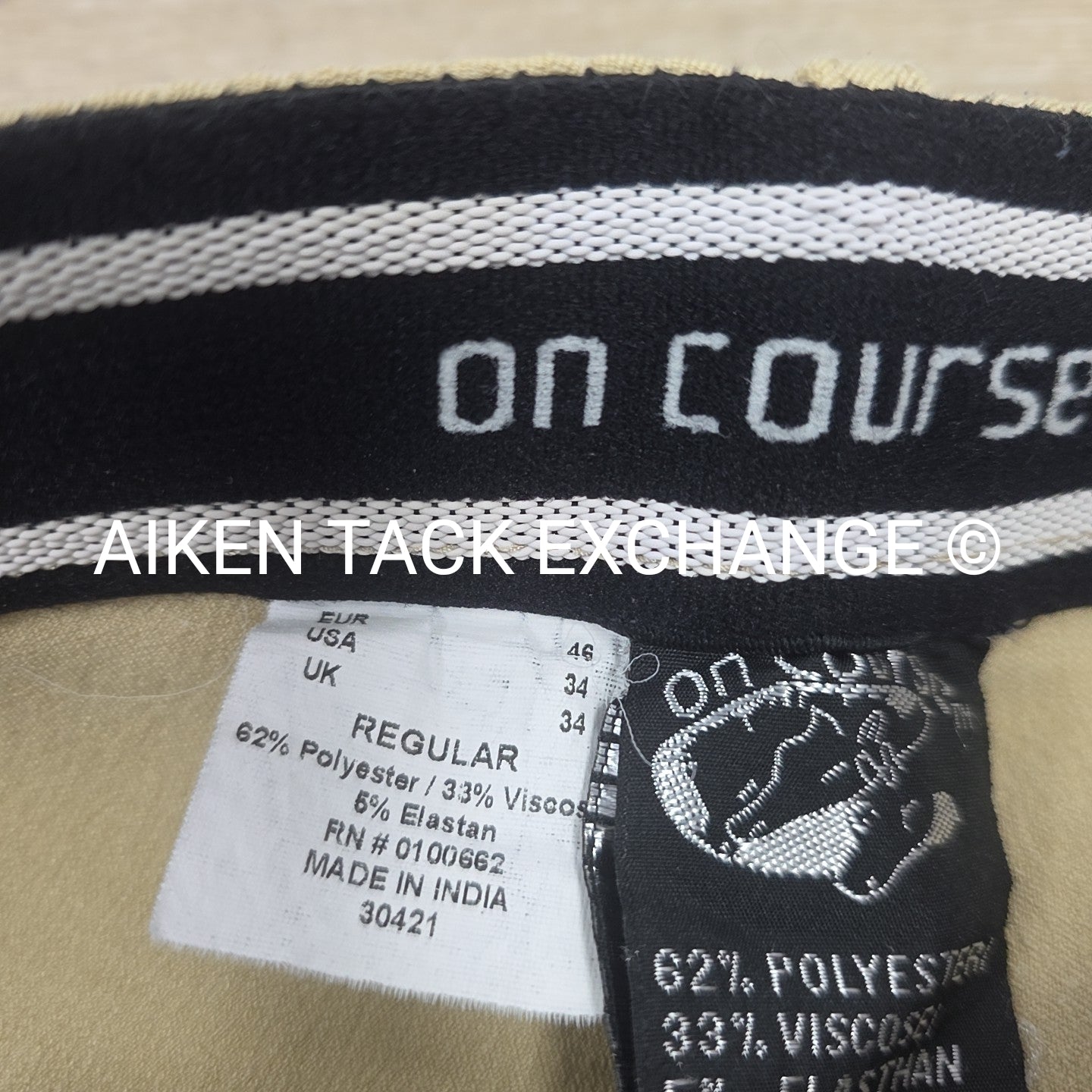 On Course Knee Patch Breeches, Women's 34