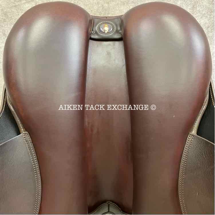 2007 Bates Kimberly Australian Stock Saddle, 17" / 17.5" Seat - Large, Adjustable Tree - Changeable Gullet, CAIR Panels