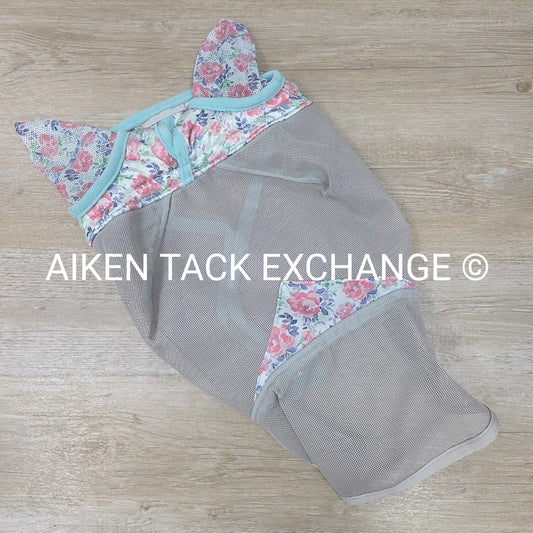 SmartPak Deluxe Patterned Fly Mask with Ears and Nose, Size Full