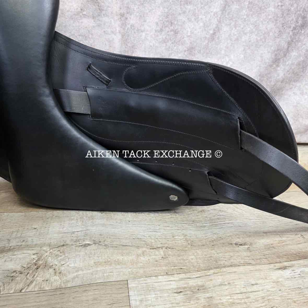 2011 Stackhouse Monoflap Dressage Saddle, 17" Seat, Medium Narrow Tree