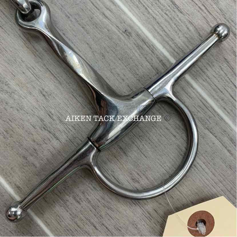 Coronet Slow Twist Single Joint Full Cheek Bit 6"