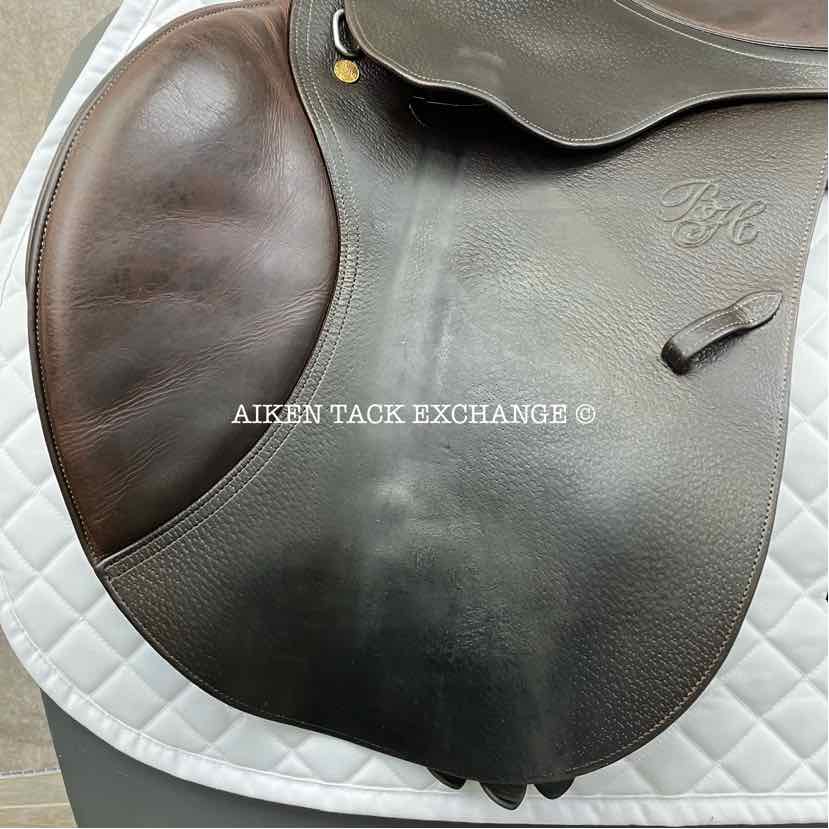 Bruno De Heusch - BDH Close Contact Jump Saddle, 17" Seat, Medium Tree, Foam Panels