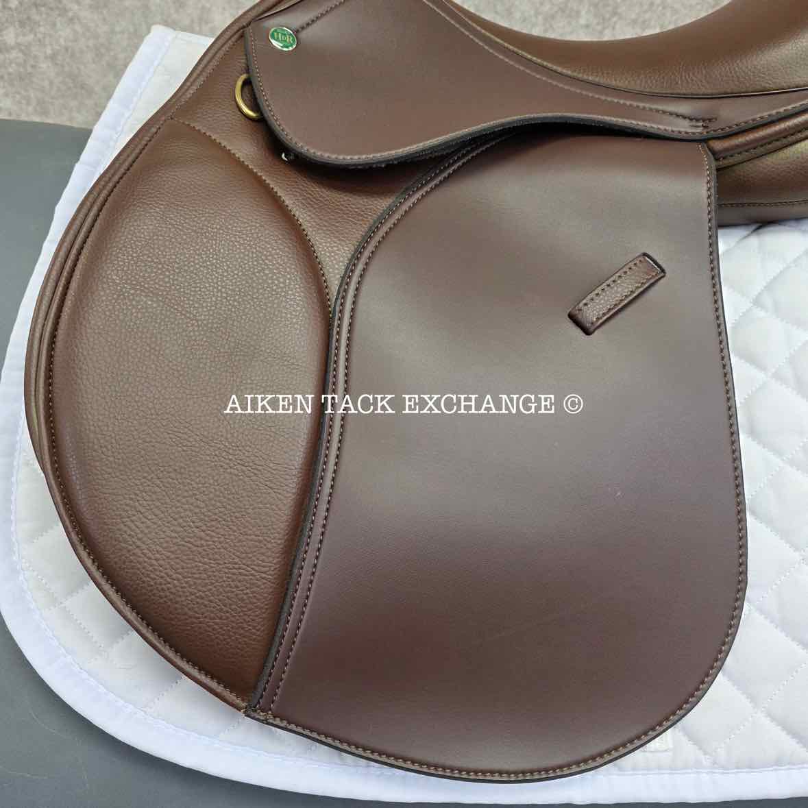 HDR - Henri de Rivel Vegan-X IGP Pony All Purpose Saddle, 15.75" Seat, Adjustable Tree - Changeable Gullet, Wool Flocked Panels