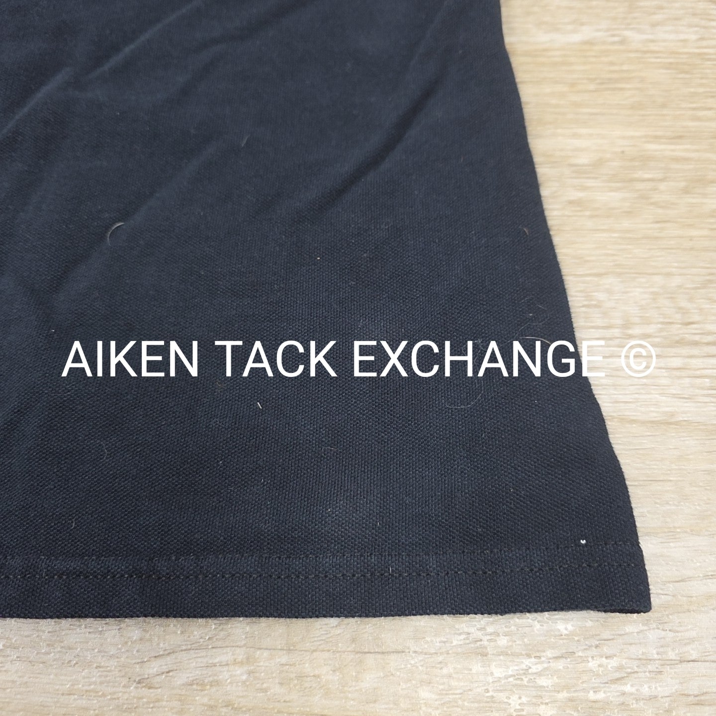 Short Sleeve Collared Polo Shirt with ATE Logo, Women's Size Small