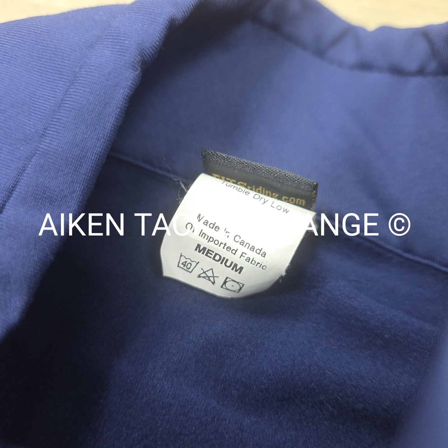 FITS Light Fleece 1/4 Zip Riding Top, Women's Medium