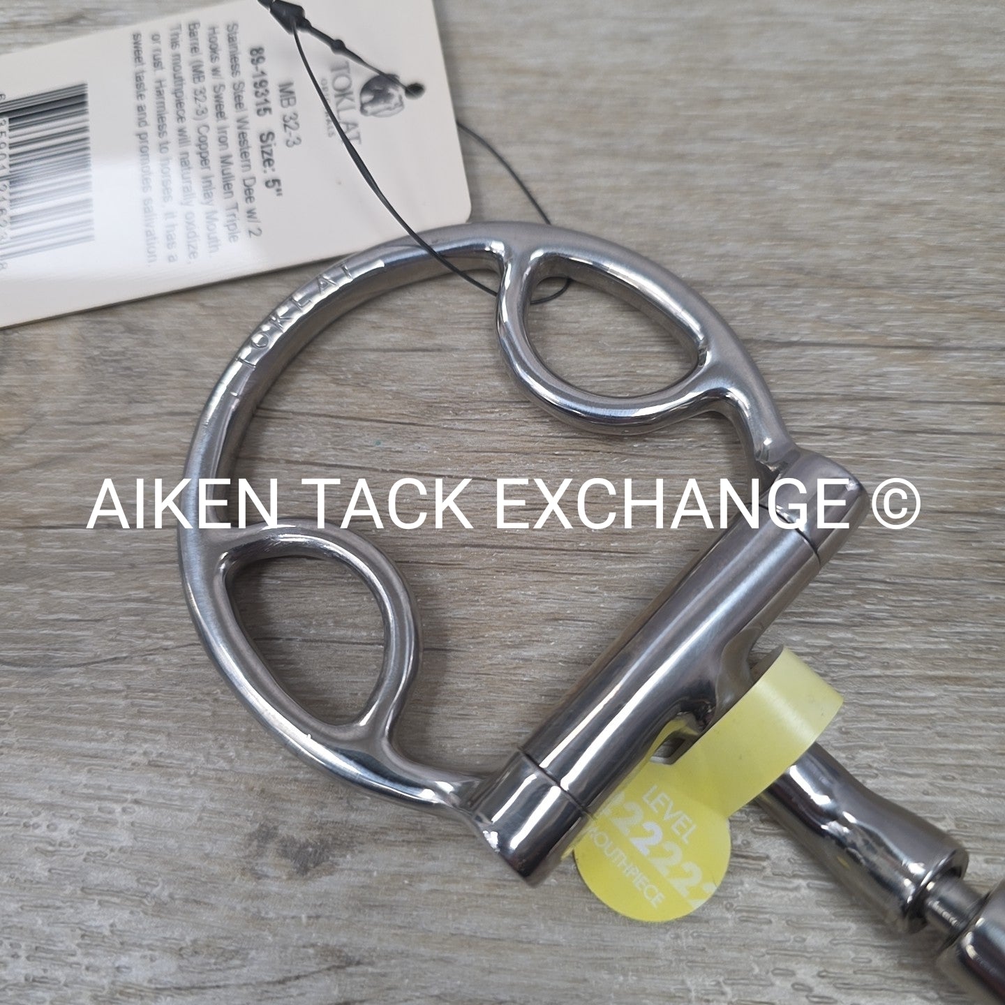 Myler Western Dee with Hooks Mullen Triple Barrel MB 32-3 5"