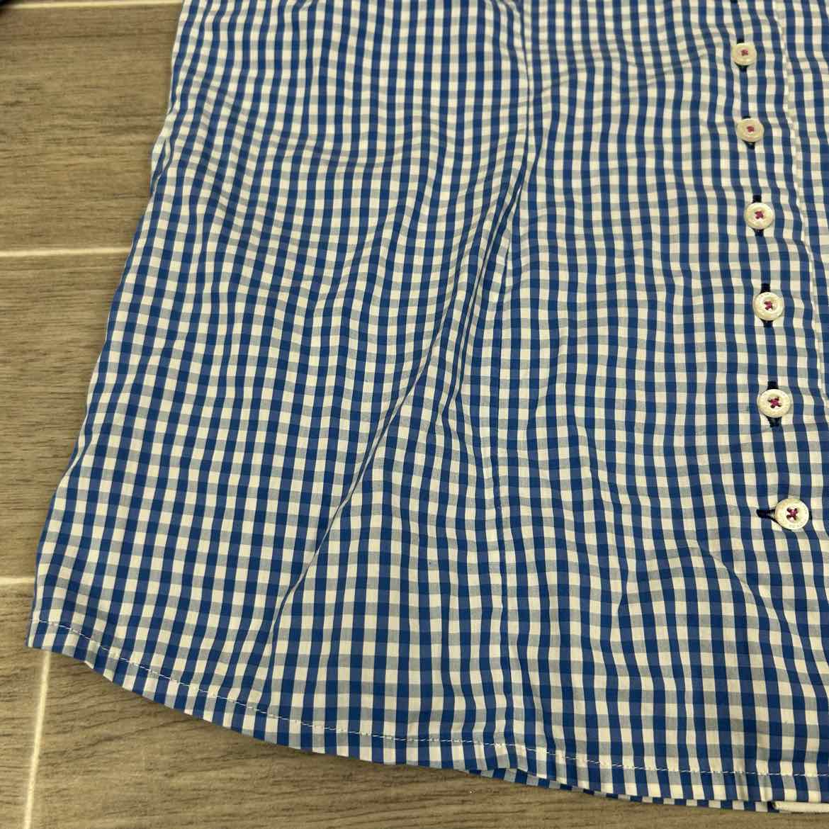 Fior Da Liso Long Sleeve Collared Shirt, Size 10