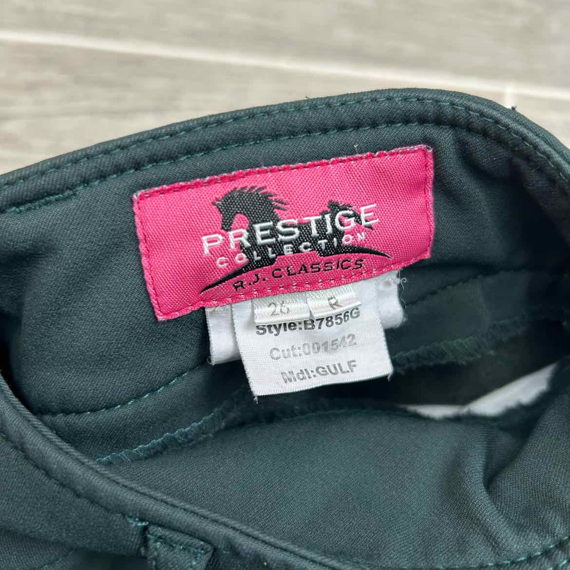RJ Classics Gulf Knee Patch Breeches, Size 26 R