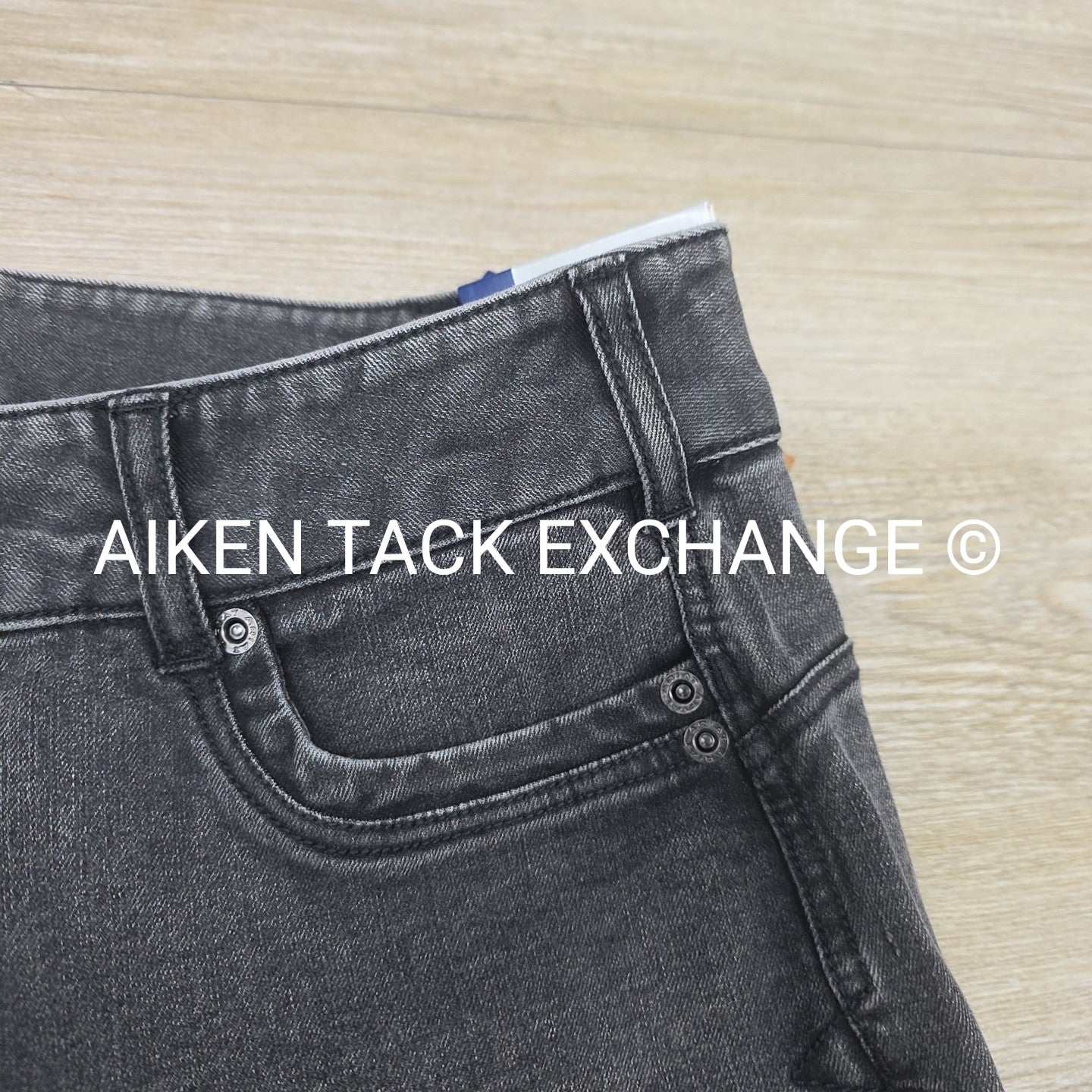 Ariat Halo G Denim Silicone Grip Full Seat Breeches, Size 24