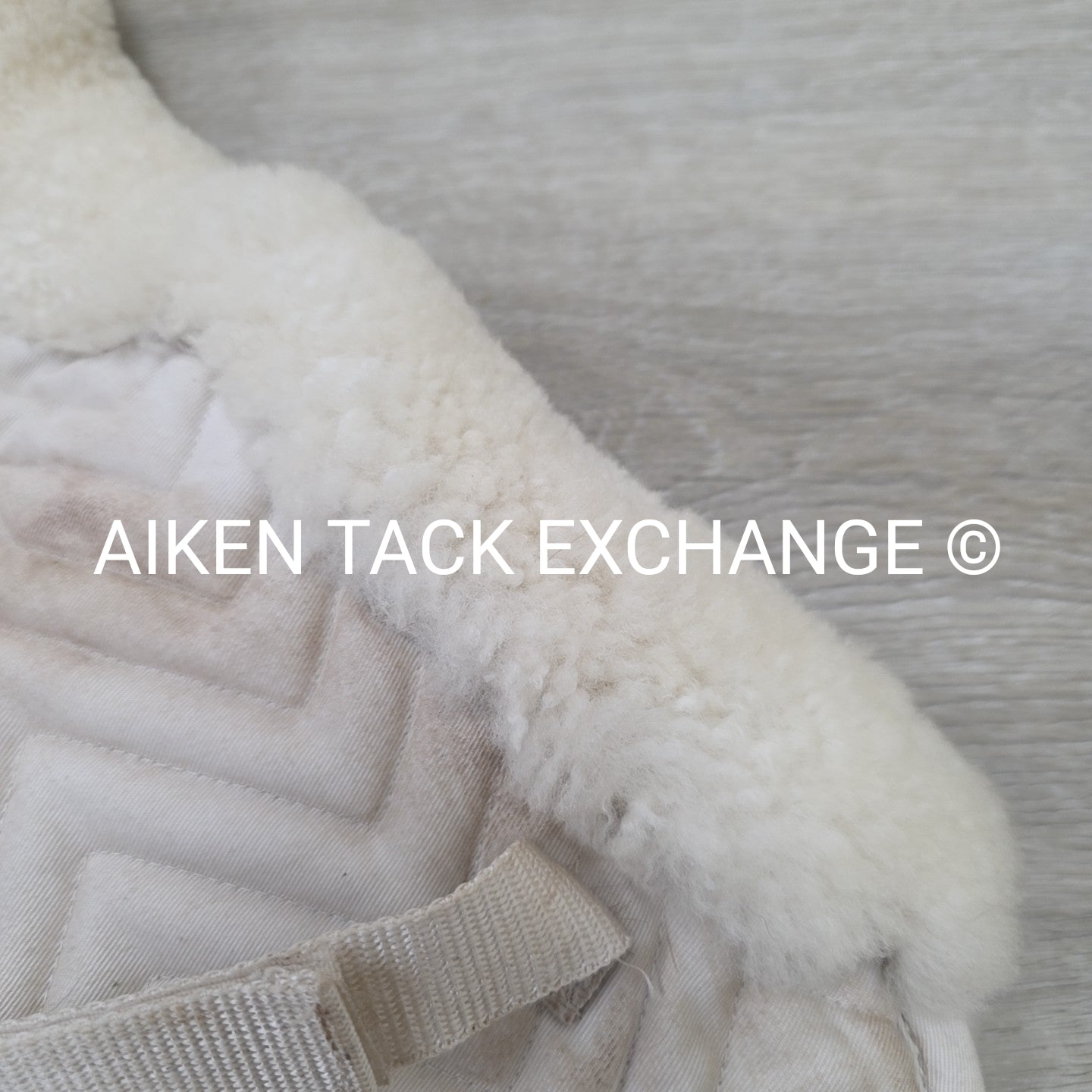 Fleeceworks Sheepskin Perfect Balance with Rolled Edge Half Pad