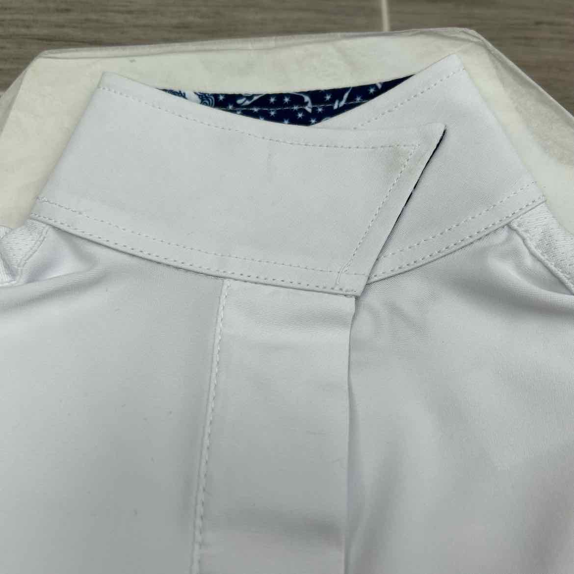 Ovation Ellie Tech Long Sleeve Show Shirt, Size 6