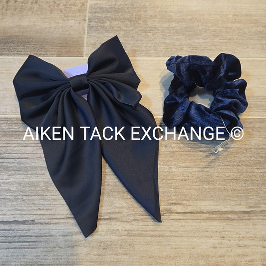 Claire's Hair Bundle - 1 Scrunchie, 1 Hair Clip