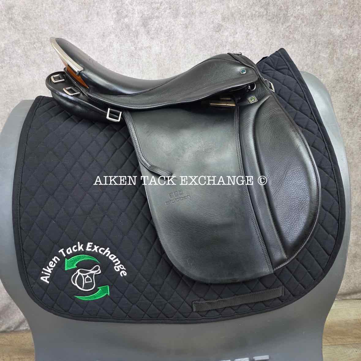 Stubben VSD Scout Endurance Saddle, 18" Seat, 32cm Tree - Wide, Wool Flocked Panels