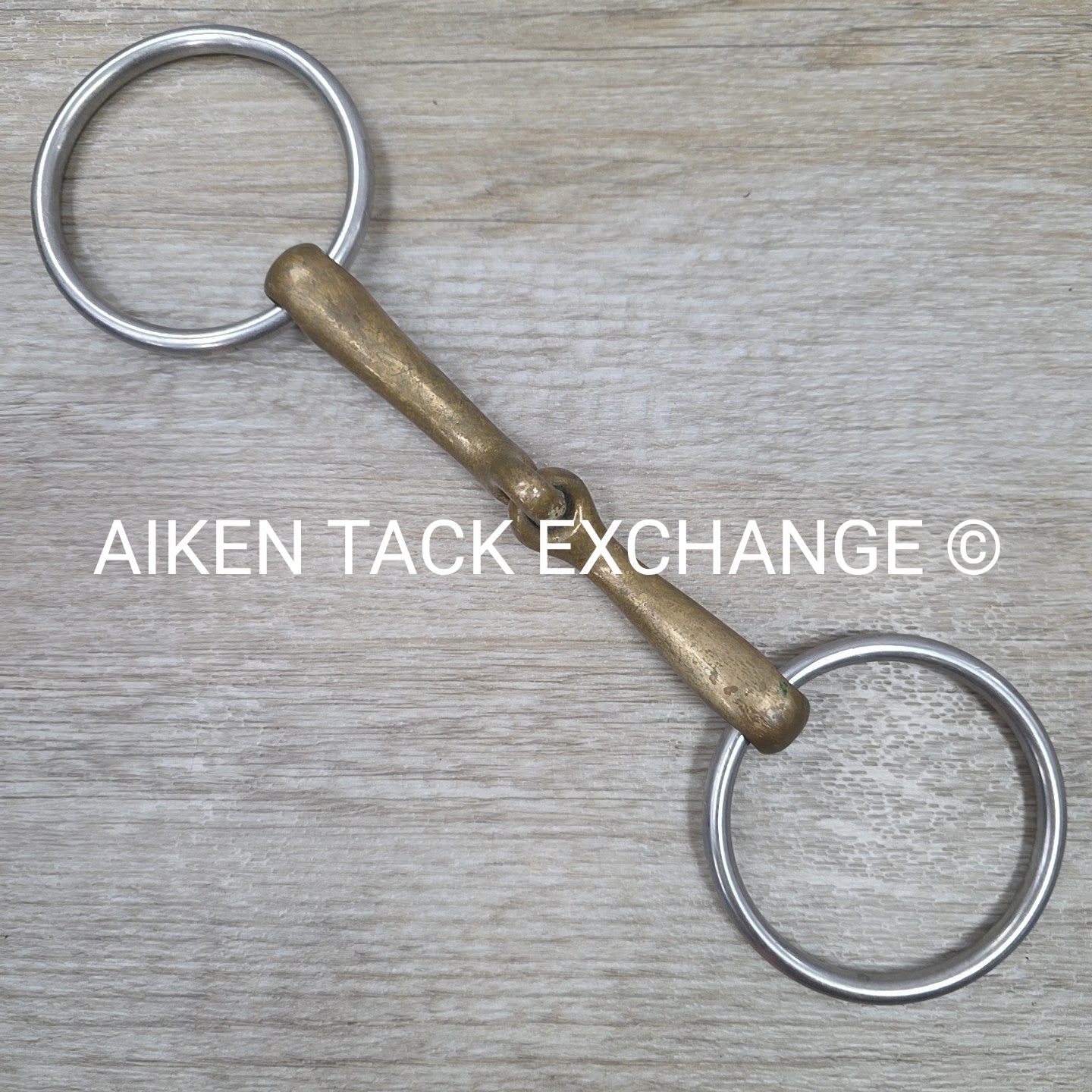 Herm Sprenger KK Single Joint Balkenhol Single Joint Loose Ring Bit 5.25"